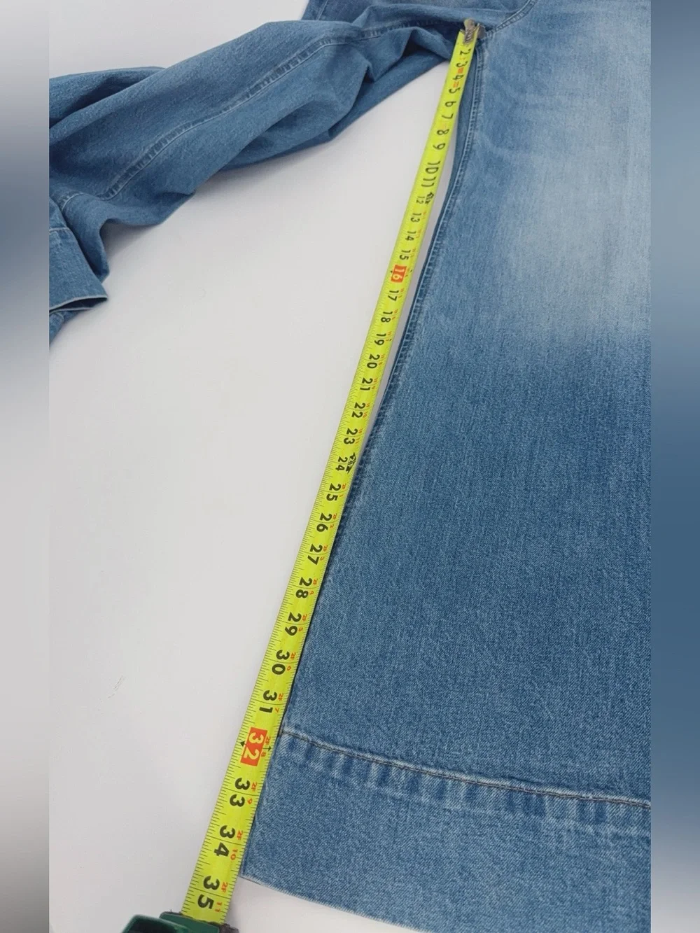 J. Crew High-rise sailor denim trouser in 1996 semi-stretch Size 32T NWT